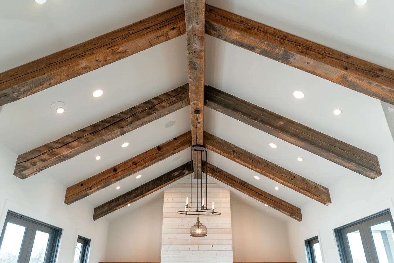 3. Wide-Plank Wood Flooring