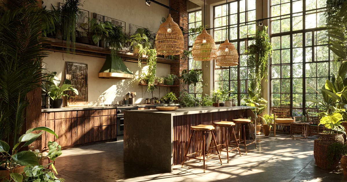 Unleash the Urban Jungle: 10 Jaw-Dropping Secrets to a Multi-Level Plant-Filled Kitchen