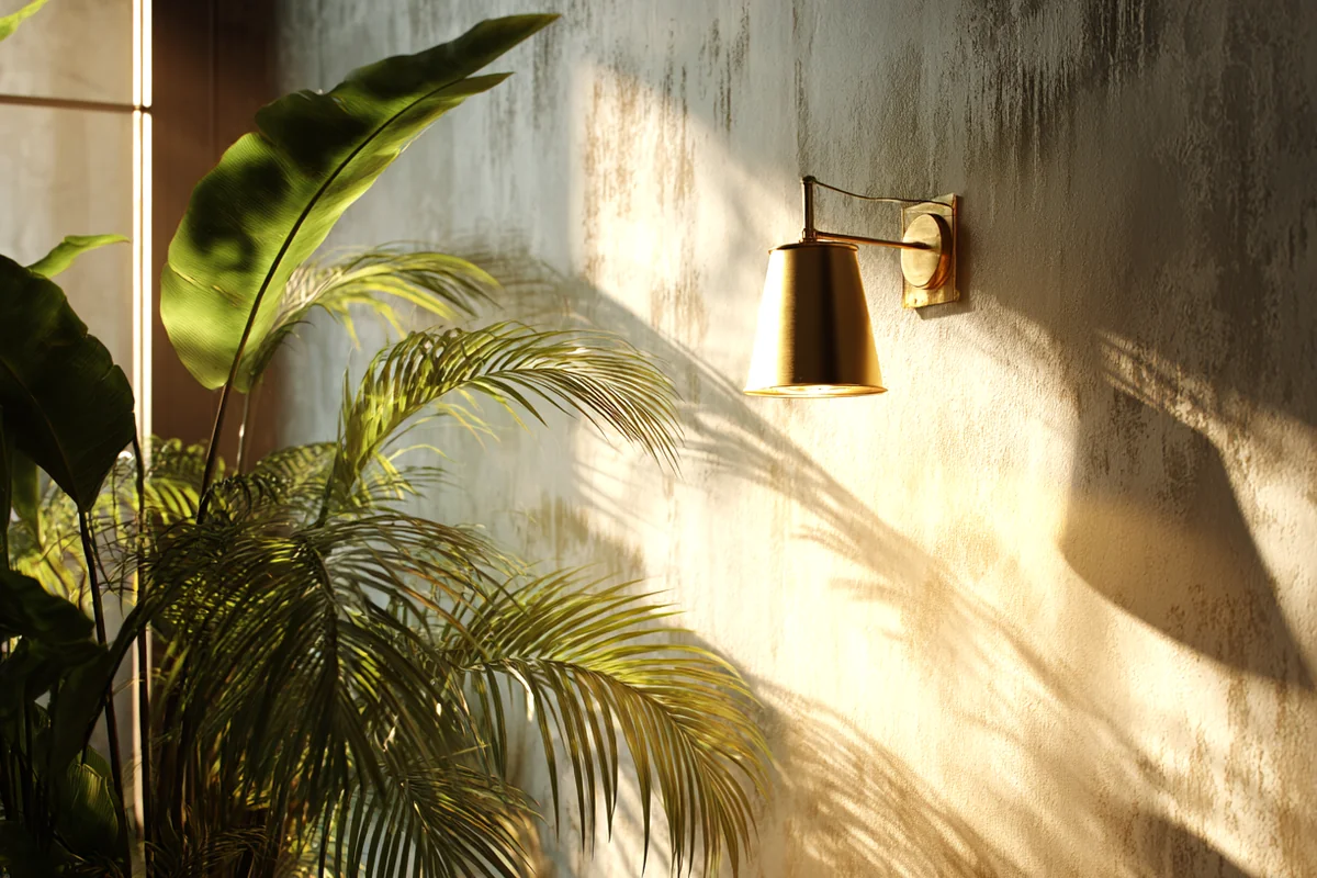 4. Strategic Lighting: Nourishing Plants & Setting Mood