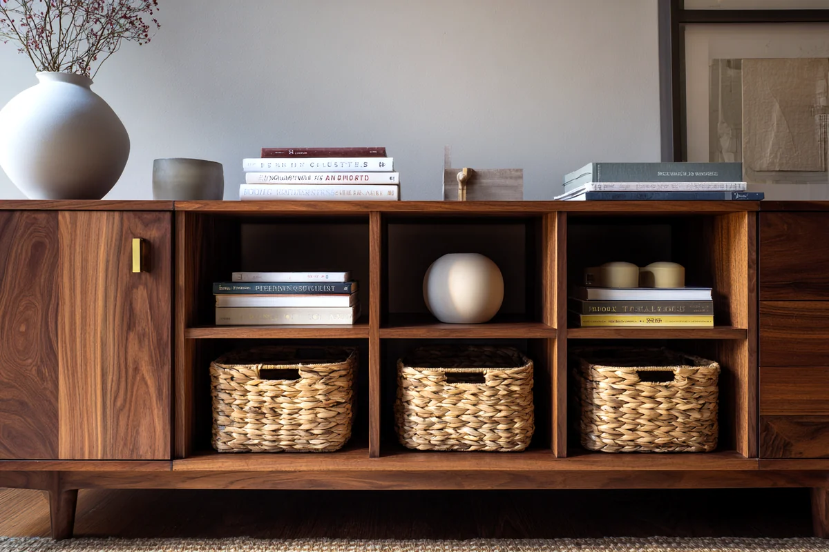 7. Functional Flair: Smart Storage and Display Solutions