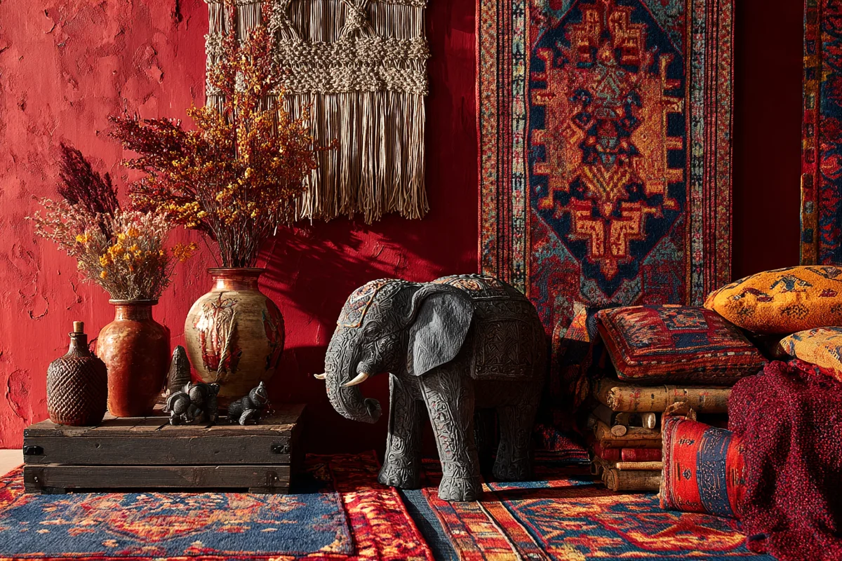 9. Global Grandeur: Infusing Bohemian Accents and Art