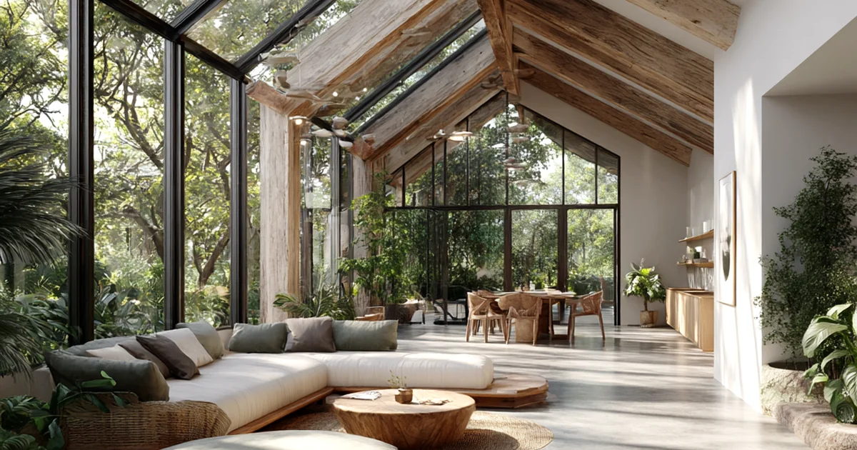 10 Secrets to Crafting a Breathtaking Biophilic Open-Concept Conservatory Oasis