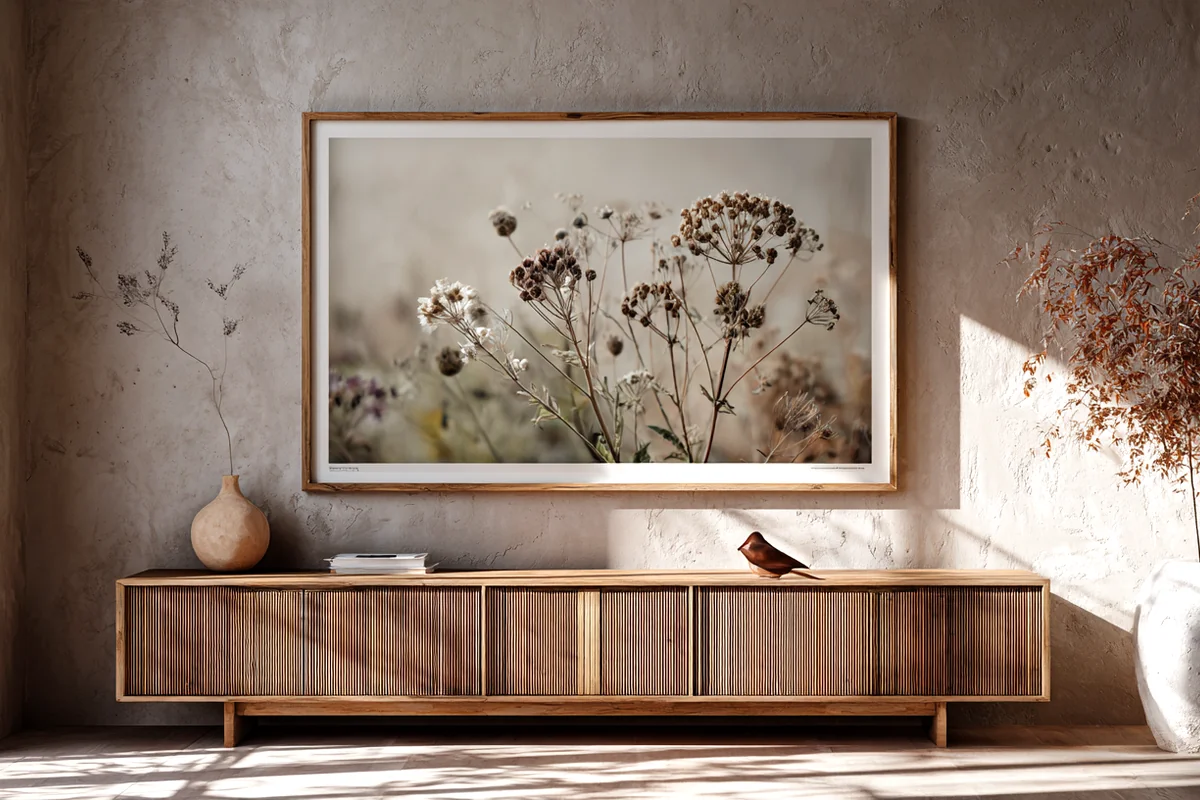 10. Curate Nature-Inspired Art and Decorative Elements