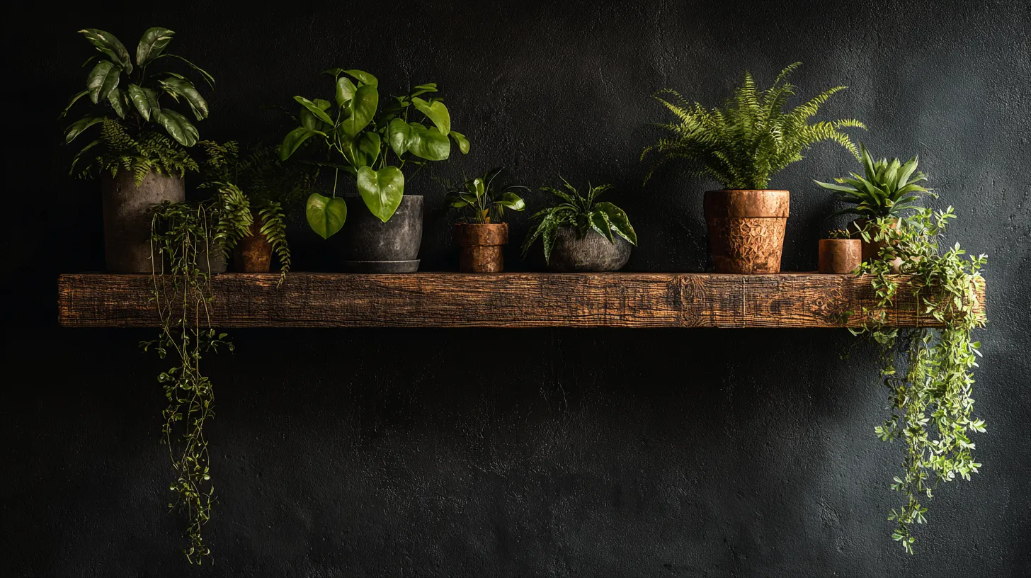 2. Biophilic Integration: The Indoor Jungle