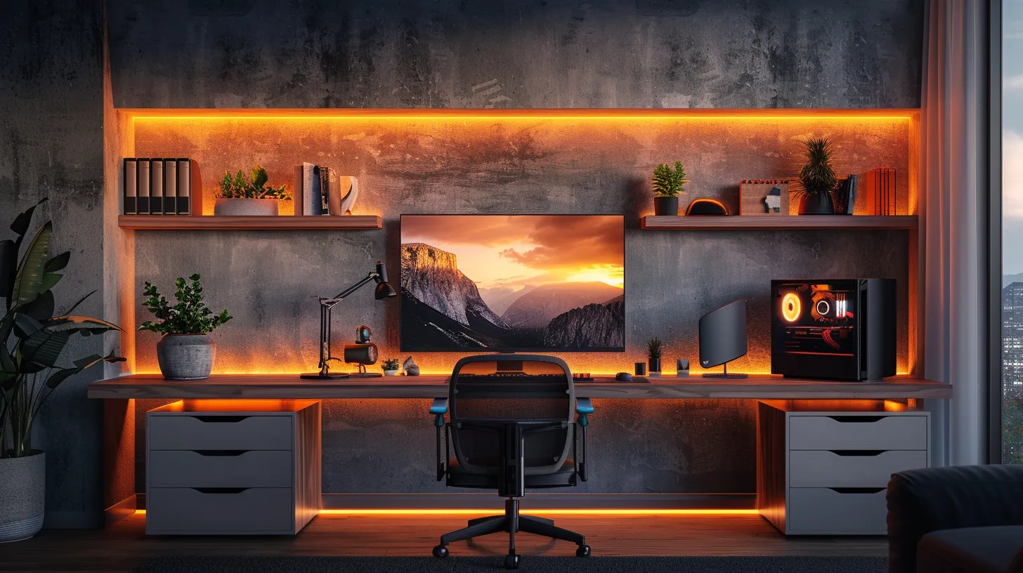 1. The High-Contrast Desk Foundation