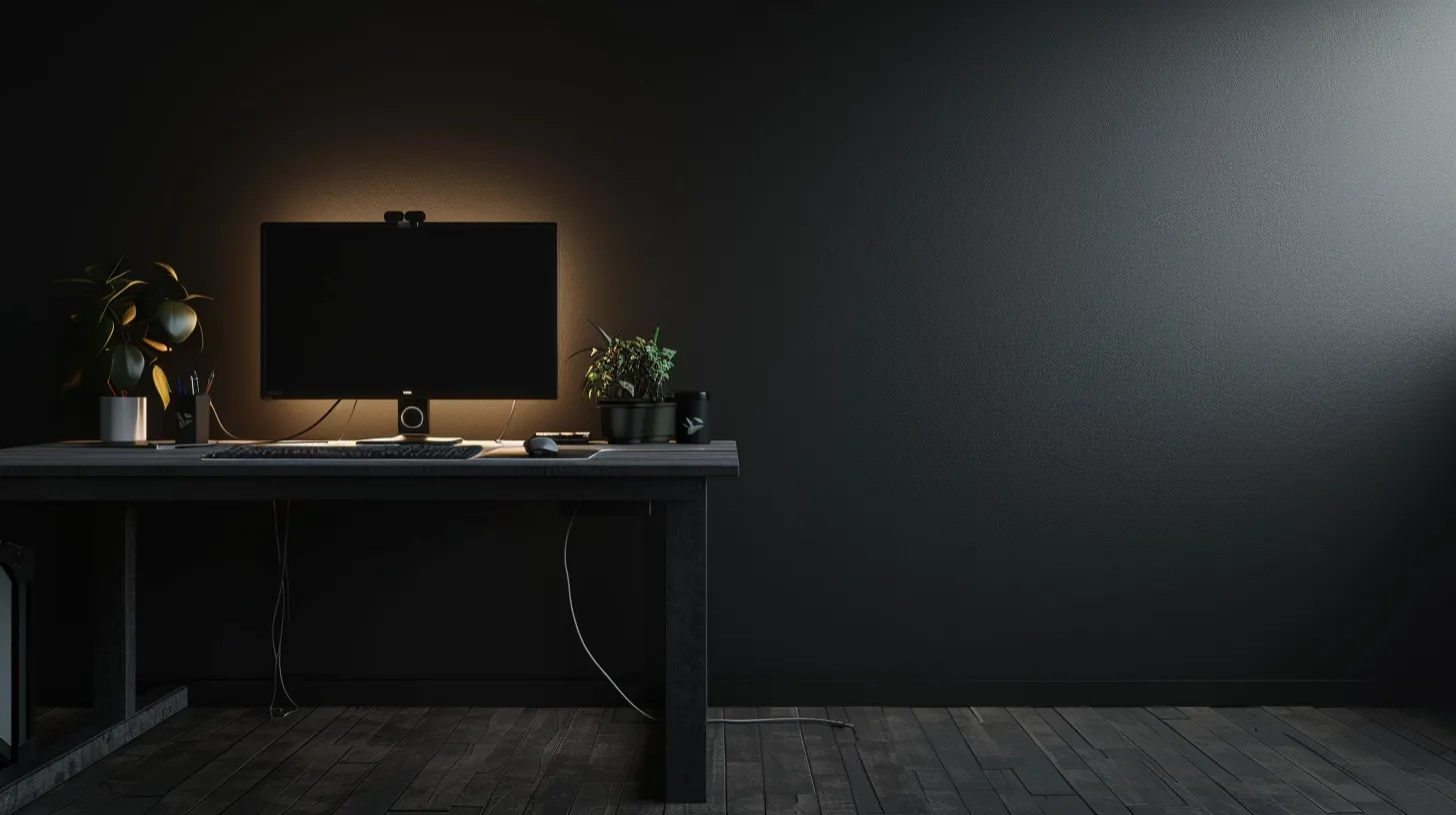 3. The Power of Dark Textured Walls