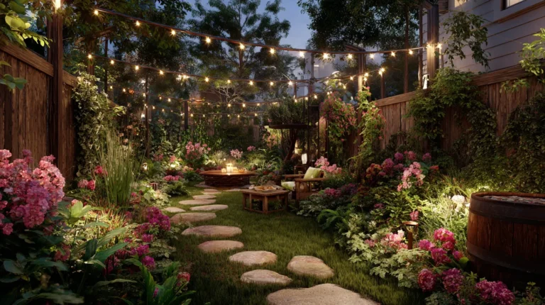 10 Breathtaking Ways to Turn Your Tiny Backyard into a Magical Evening Oasis