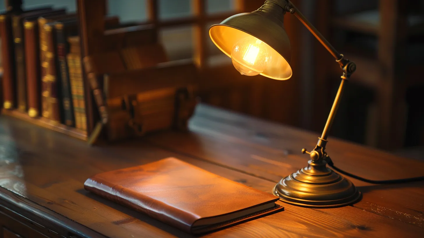 6. Setting the Mood: Warm Amber Lighting