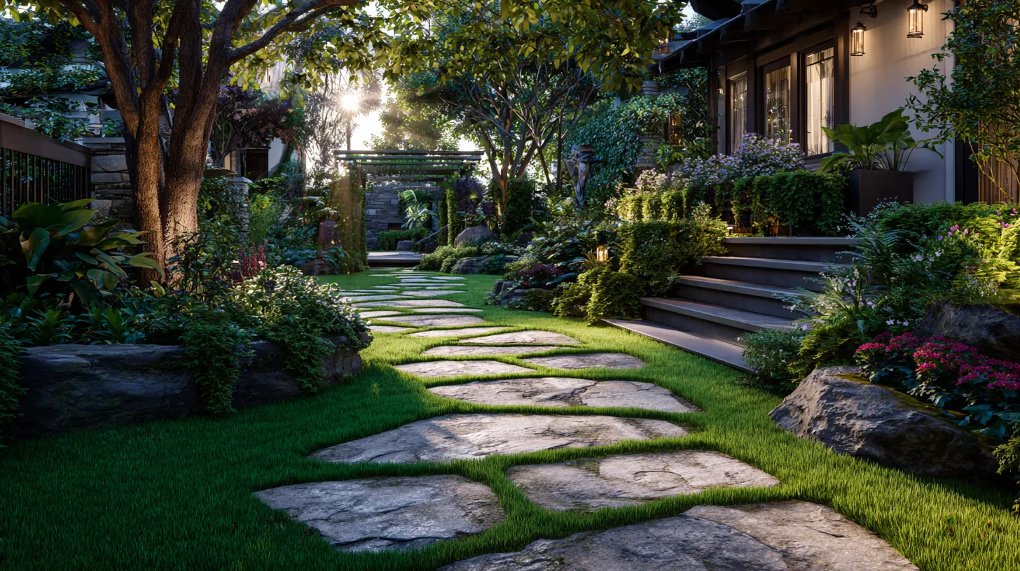 7. Blending Hardscaping with Soft Landscaping