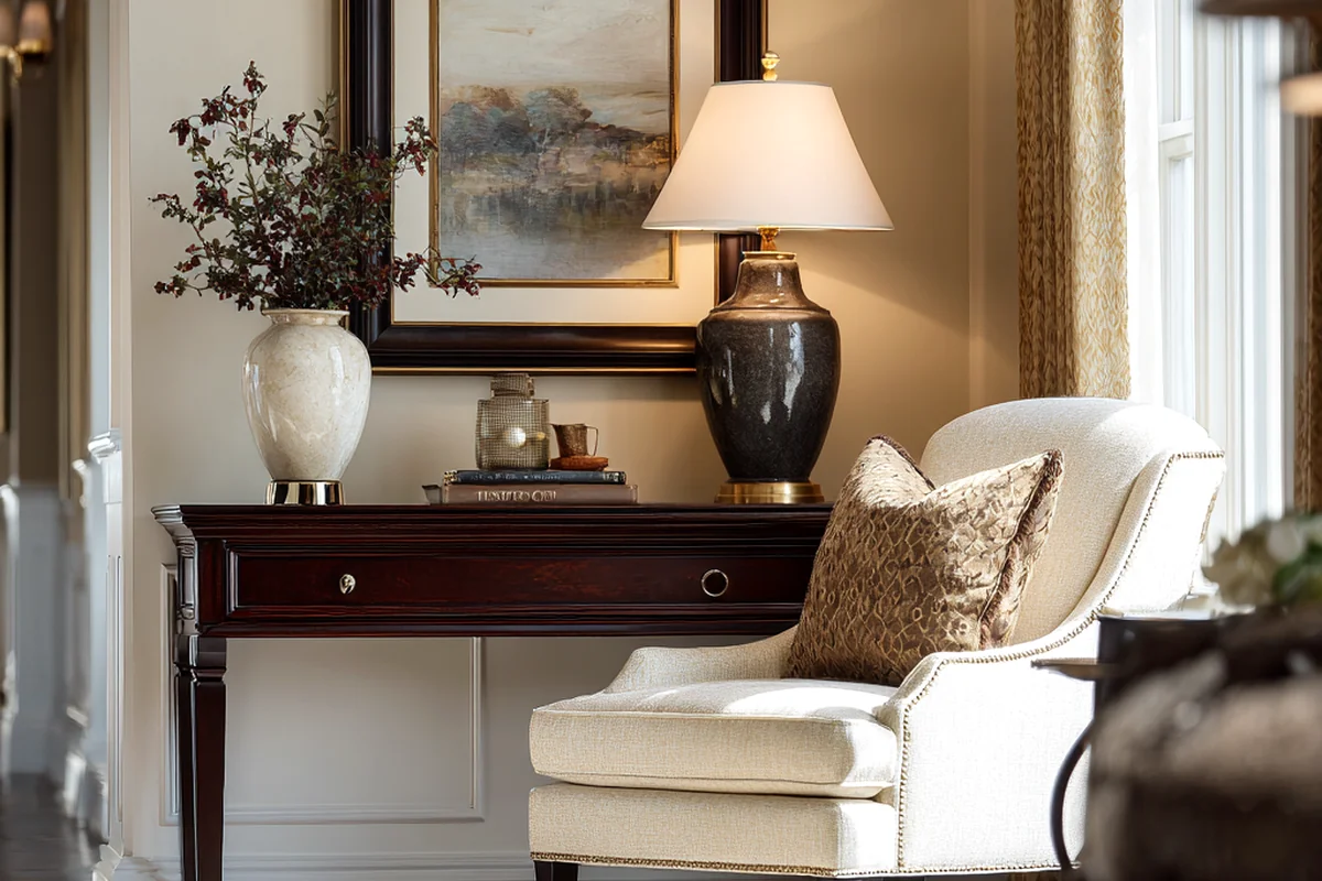 5. Thoughtful Furniture Selection: Blending Transitional & Classic